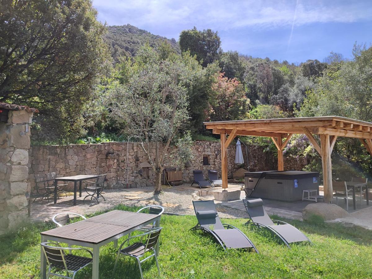 De Charme Au Coeur D'un Village Authentique - A 22 Kms De L'aeroport D'ajaccio Et Des Plages - Clim - Jacuzzi - Billard - Randonnee - Riviere - Detente Apartment Peri